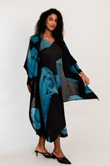 COAT LONG COLLARE AC2404 - aqua pea
