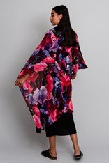 COAT LONG COLLARE AC2404 - sweet peas