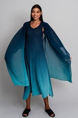 COAT LONG COLLARE AC2404 - twilight blue