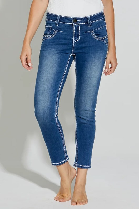 JEANS MAYFAIR SLIM CROP