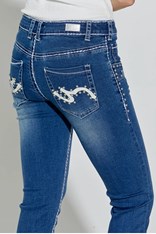 JEANS MAYFAIR SLIM CROP - denim