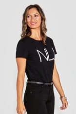 TOP TEE CREW NLJ - black