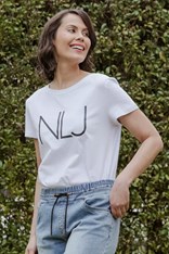 TOP TEE CREW NLJ - white