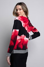 TOP ROSE ESSEX - flower red