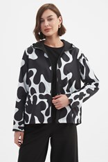 WINDBREAKER REVERSIBLE - black white
