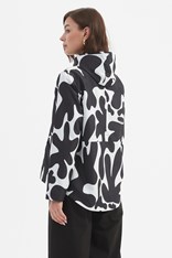 WINDBREAKER REVERSIBLE - black white