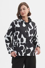 WINDBREAKER REVERSIBLE - black white