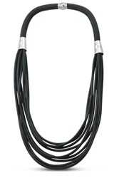 NECKLACE 9 ROW RUBBER CORD NH062J