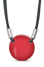 NECKLACE ROUND REVERSIBLE NH084R - red