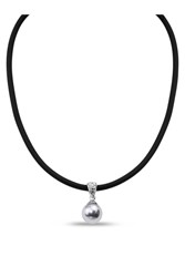 NECKLACE PEARL PENDANT 16 INCH N11509
