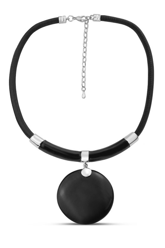 NECKLACE ROUND PENDANT 45CM NM361