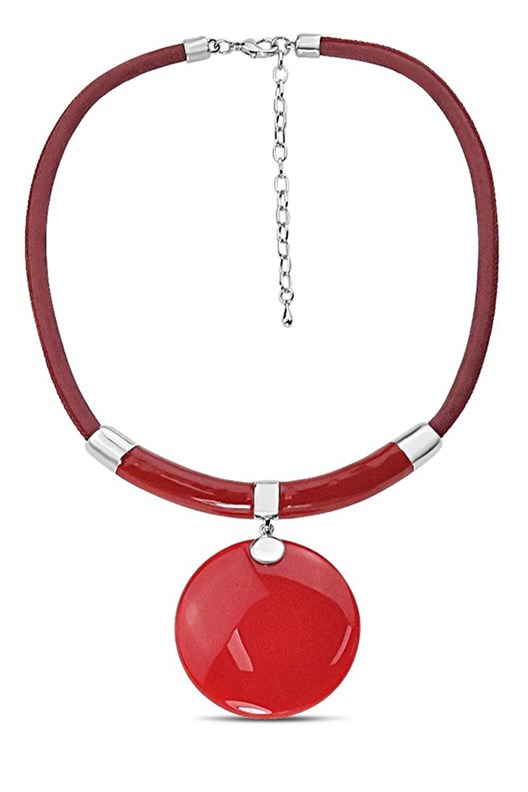 NECKLACE ROUND PENDANT 45CM NM361