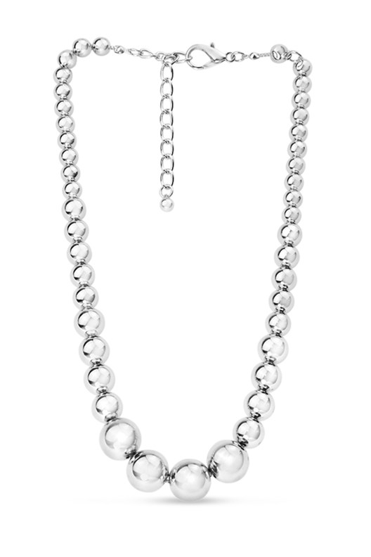 NECKLACE GRADUATED BEADS NY39R