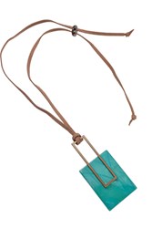 NECKLACE SQUARE DISC N442272