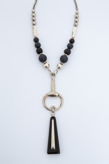 NECKLACE CALIBRE 2G919 - black